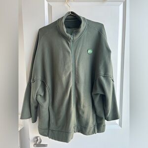 Daily Drills Zip Up Hoodie with Patch